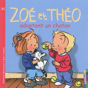 Couverture de Zoé et Théo adoptent un chaton