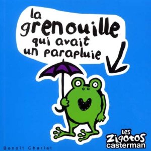 Couverture de La Grenouille qui avait un parapluie