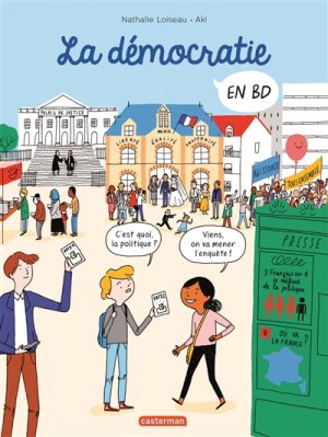 Couverture de La démocratie en BD