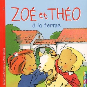 Couverture de Zoé et Théo à la ferme
