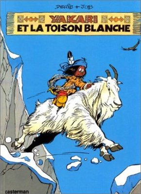 Couverture de Yakari et la toison blanche