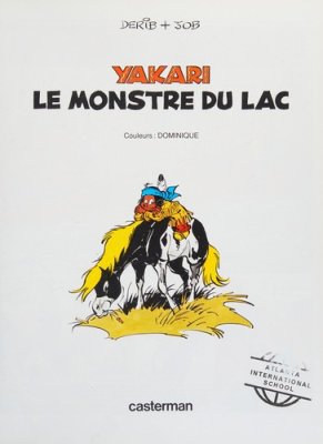 Couverture de YAKARI - Le monstre du lac