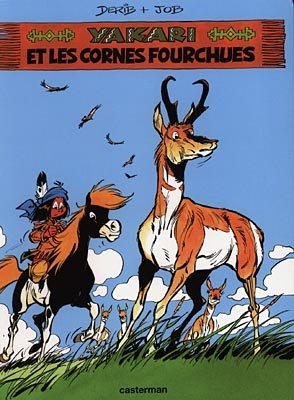 Couverture de YAKARI et les cornes fourchues