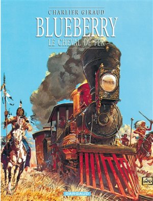 Couverture de BLUEBERRY - le cheval de fer
