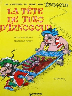 Couverture de La tête de Turc d'Iznogoud