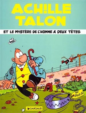 Couverture de Achille Talon et le mystère de l'homme à deux têtes