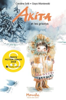 Couverture de Akita et les grizzlys