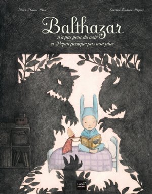 Couverture de Balthazar n 'a pas peur du noir et Pépin presque pas non plus