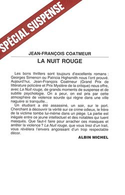 Couverture de La nuit rouge