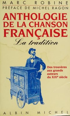 Couverture de Anthologie de la chanson française