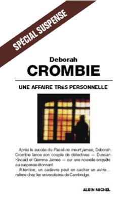 Couverture de Une affaire très personnelle