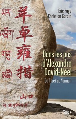 Couverture de Dans les pas d'Alexandra David-Néel