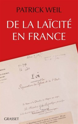 Couverture de De la laïcité en France