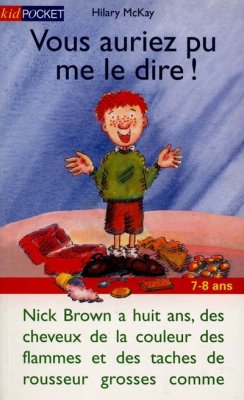 Couverture de Vous auriez pu me le dire !
