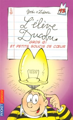 Couverture de L'élève Ducobu 12 - Gros QI et petits soucis de coeur