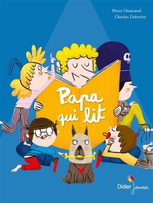Couverture de Papa qui lit