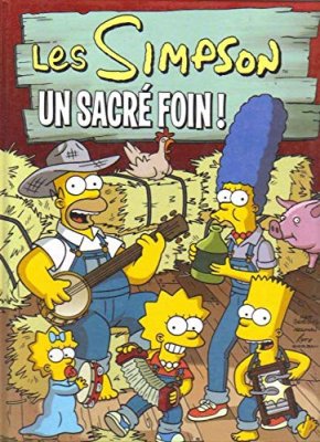 Couverture de Un sacré foin.Les Simpson