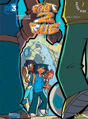 Couverture de Foot de rue / Les nouveaux bleus t 7