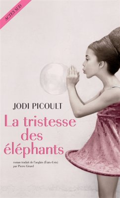 Couverture de La tristesse des éléphants