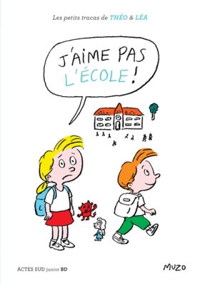 Couverture de J'aime pas l'école !