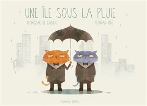 Couverture de Une île sous la pluie