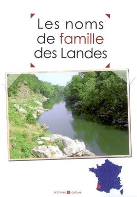 Couverture de Les noms de famille des Landes