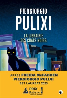 Couverture de La librairie Des Chats Noirs