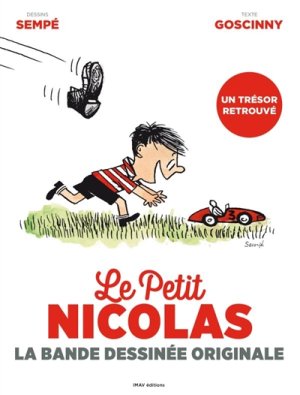 Couverture de Le petit Nicolas ; La bande dessinée originale