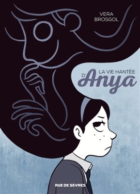Couverture de La vie hantee d'Anya