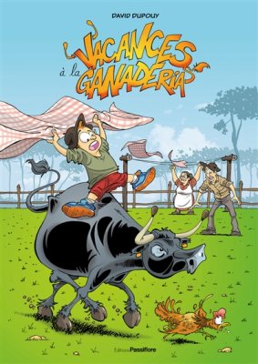Couverture de Les vacances à la ganaderia