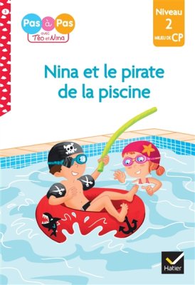 Couverture de Nina et le pirate de la piscine