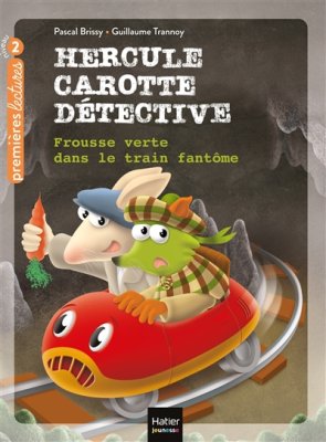 Couverture de Frousse verte dans le train fantôme