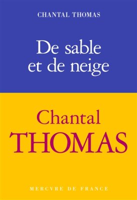Couverture de De sable et de neige