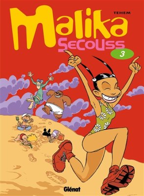 Couverture de Malika secouss / t 3 Crache ta joie