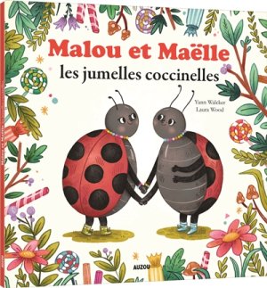 Couverture de Malou et Maëlle les jumelles coccinelles