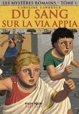 Couverture de Du sang sur la via Appia