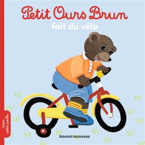 Couverture de Petit Ours brun fait du vélo