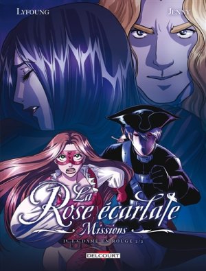 Couverture de La dame en rouge 2/2