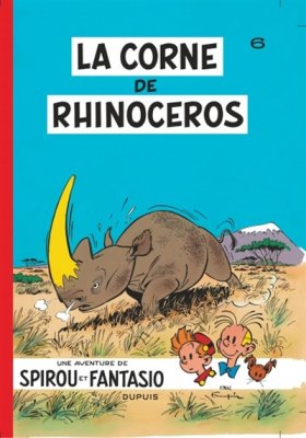 Couverture de La corne de rhinocéros