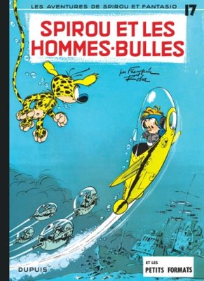 Couverture de Spirou et les hommes-bulles