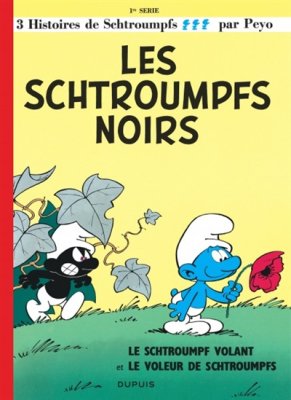 Couverture de Les Schtroumpfs noirs