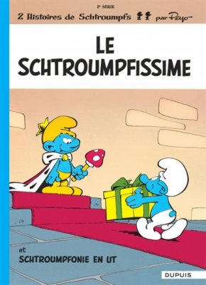 Couverture de SCHTROUMPF - Le schtroumpfissime