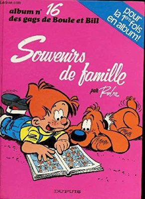 Couverture de Souvenirs de famille