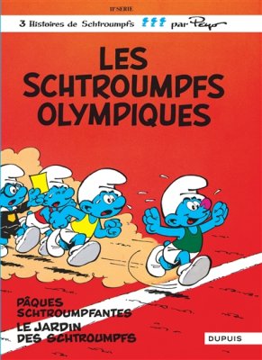 Couverture de SCHTROUMPF - Les schtroumpfs olympiques