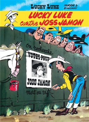 Couverture de Lucky Luke contre Joss Jamon