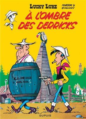 Couverture de A l'ombre des derricks
