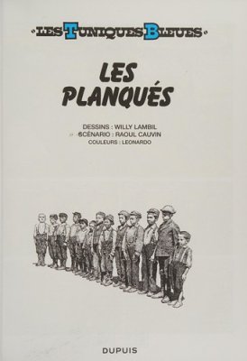 Couverture de Les planqués