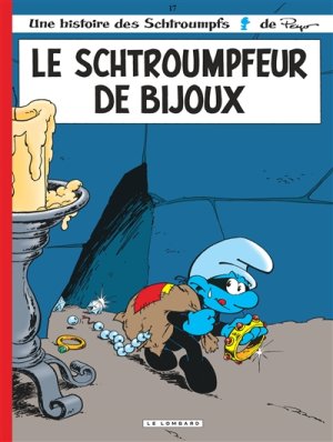 Couverture de SCHTROUMPF - Le schtroumpfeur de bijoux