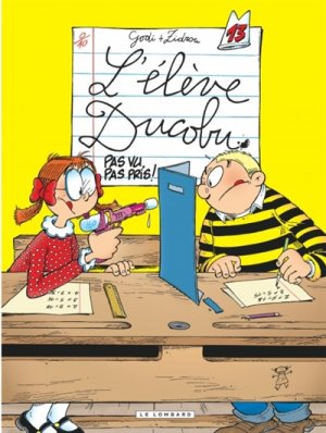 Couverture de L' Elève Ducobu - pas vu pas pris !