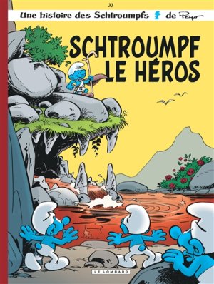 Couverture de Schtroumpf le héros